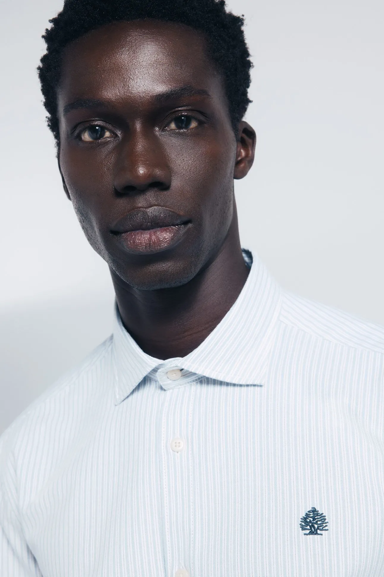 Camisa oxford riscas