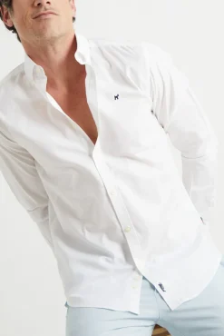 Camisa Oxford Slim Fit