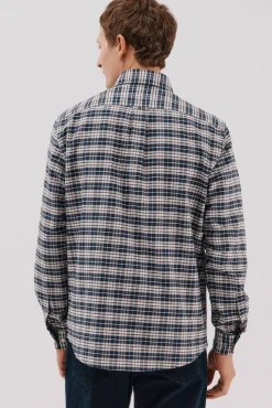 Camisa oxford xadrez