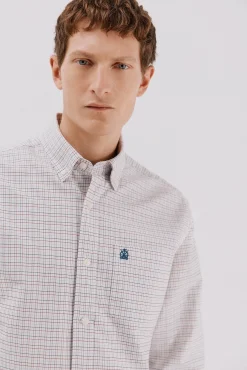 Camisa oxford xadrez