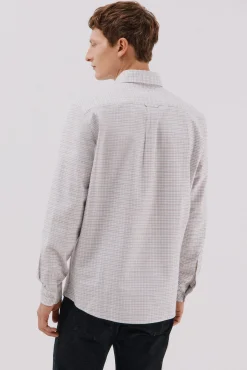 Camisa oxford xadrez