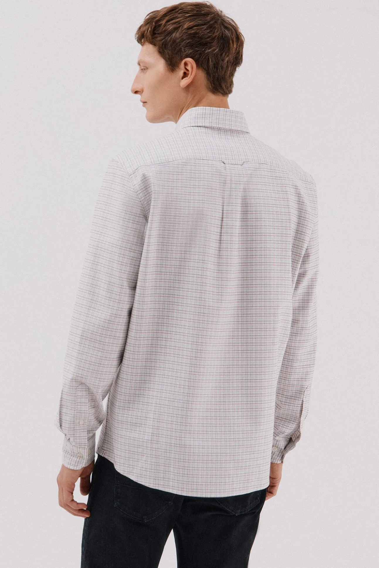 Camisa oxford xadrez