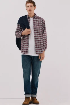 Camisa oxford xadrez