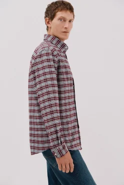Camisa oxford xadrez