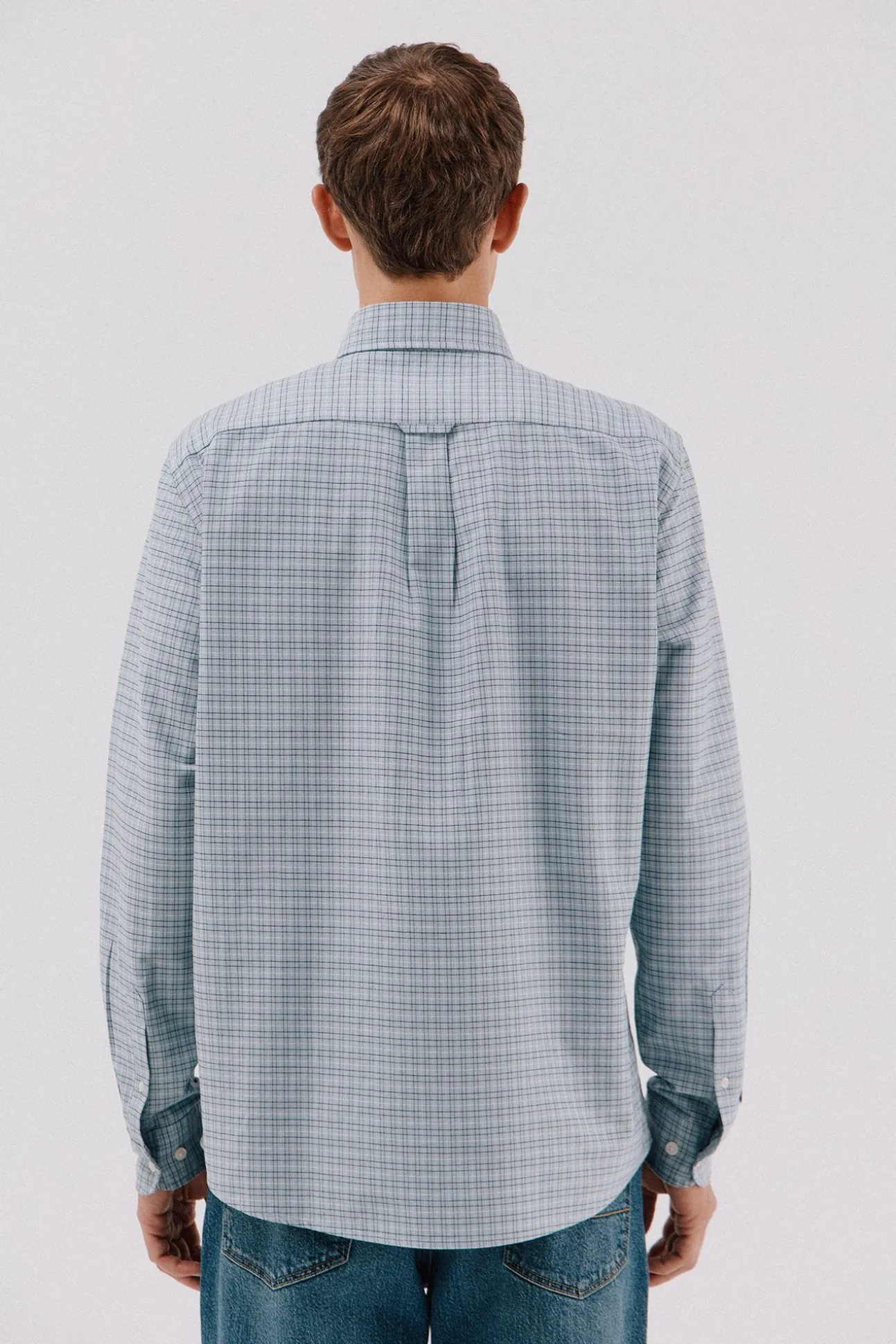 Camisa oxford xadrez