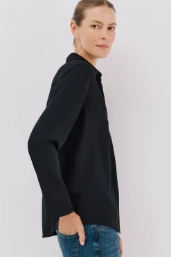 Camisa plissada