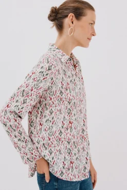 Camisa plissada
