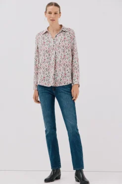 Camisa plissada