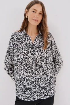 Camisa plissada