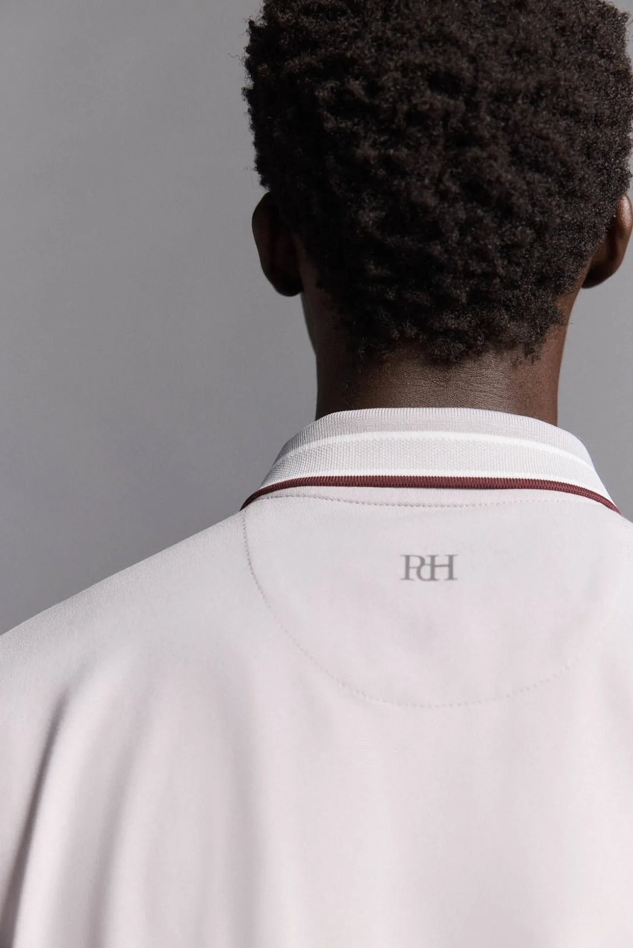 Camisa polo de golfe liso