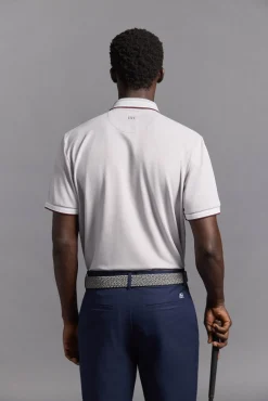 Camisa polo de golfe liso