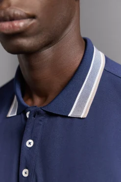 Camisa polo de golfe liso