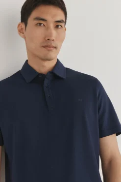 Camisa polo mercerizada