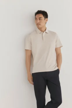 Camisa polo mercerizada