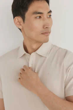 Camisa polo mercerizada