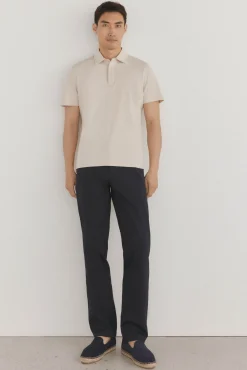 Camisa polo mercerizada