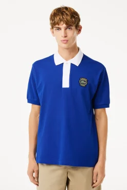 Camisa polo piqué de algodão