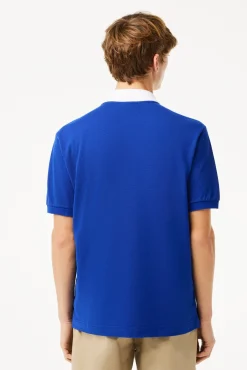 Camisa polo piqué de algodão