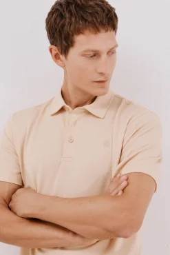Camisa polo piqué liso