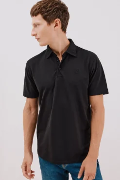 Camisa polo piqué liso
