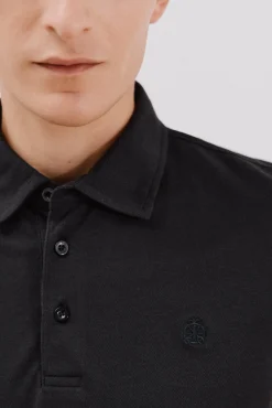 Camisa polo piqué liso