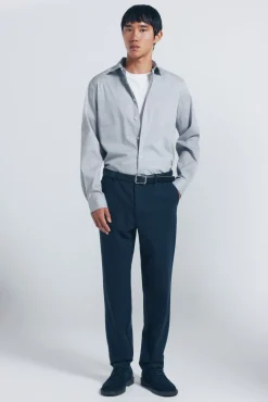 Camisa popelina micro estampado