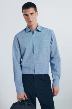 Camisa popelina xadrez