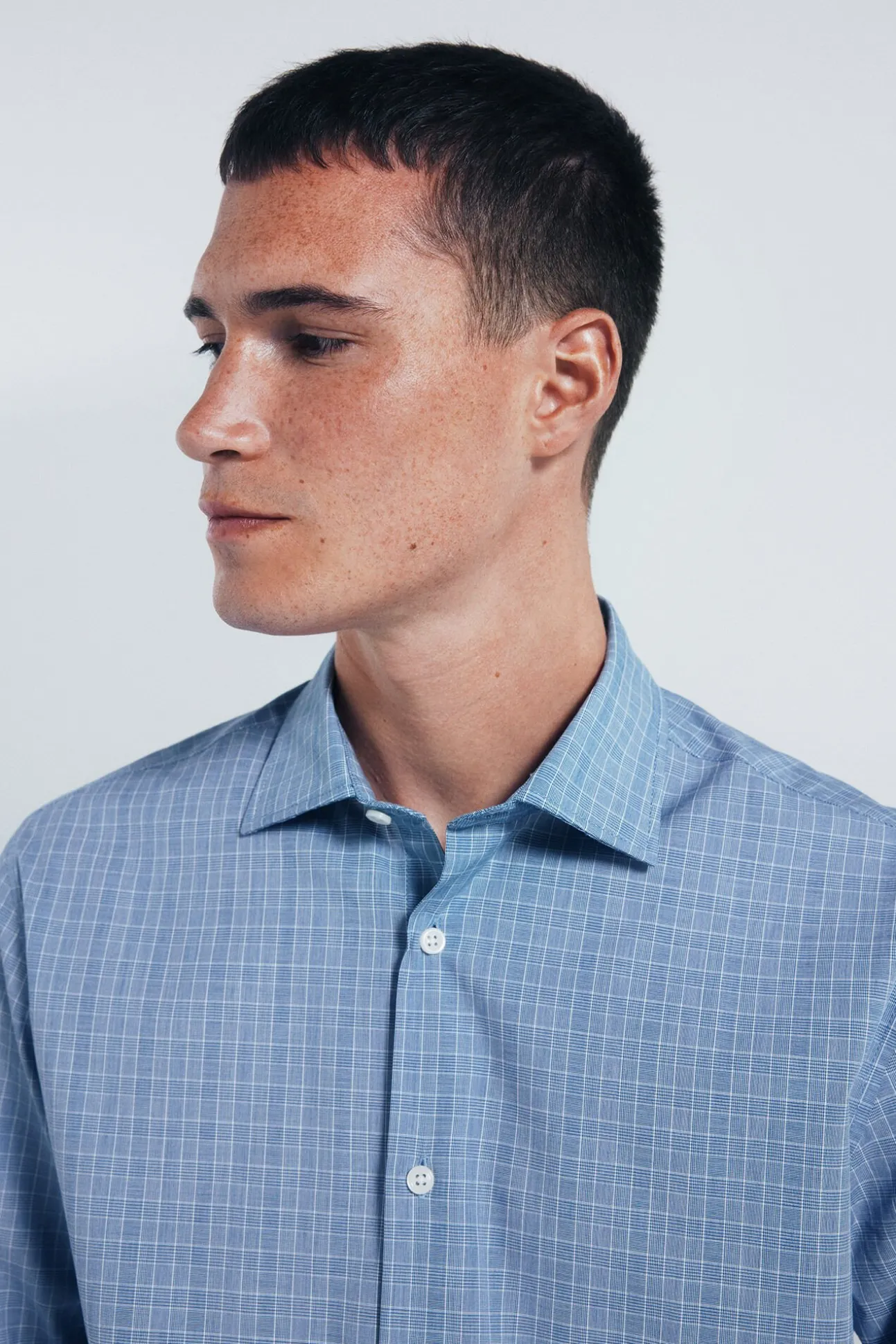 Camisa popelina xadrez