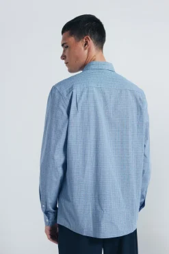 Camisa popelina xadrez