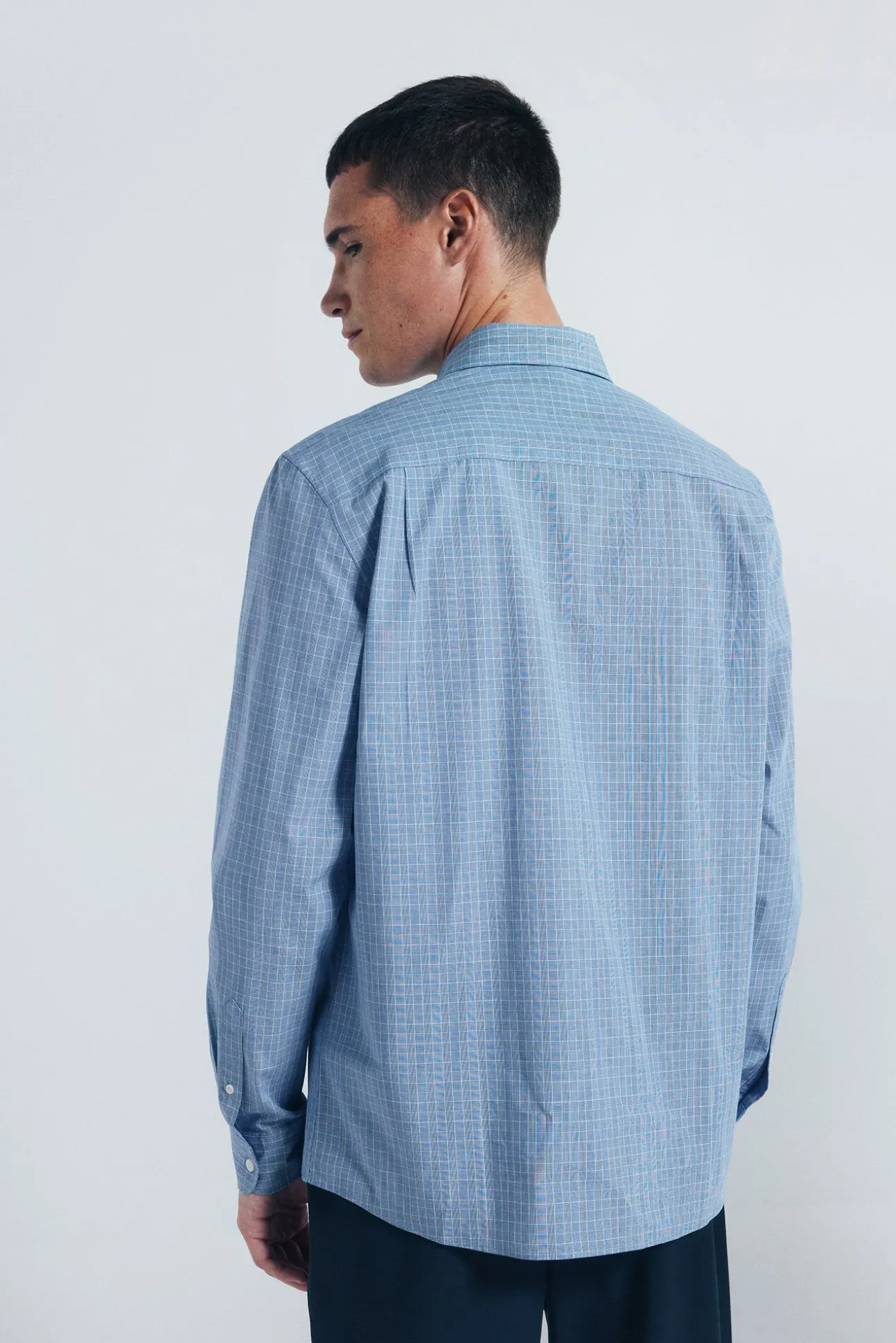 Camisa popelina xadrez