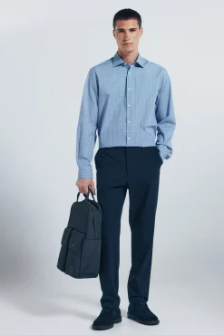 Camisa popelina xadrez
