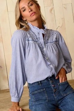 Camisa riscas Auray