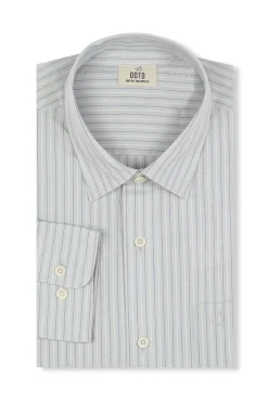 Camisa riscas estruturada