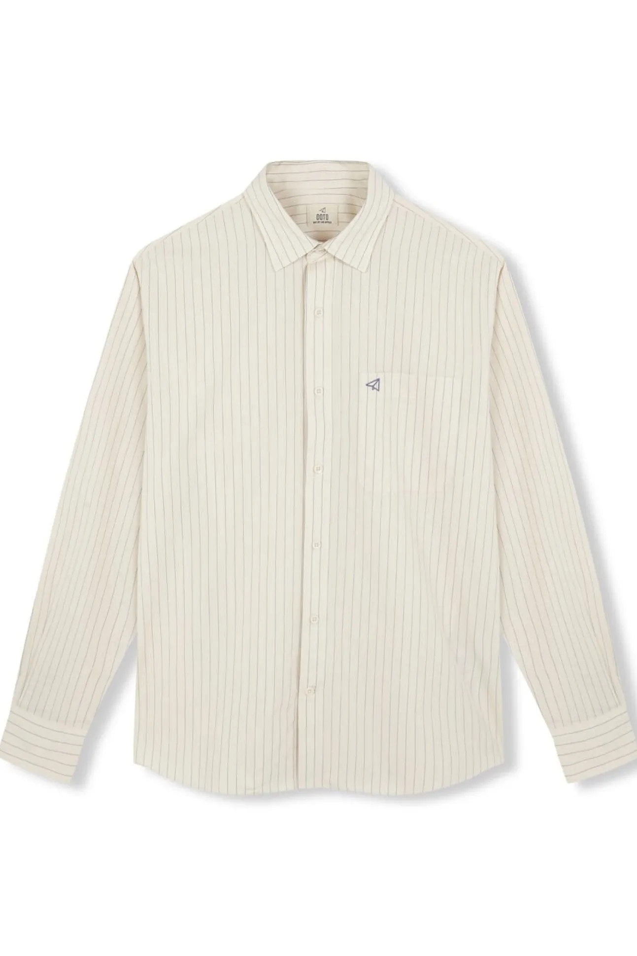 Camisa riscas estruturada