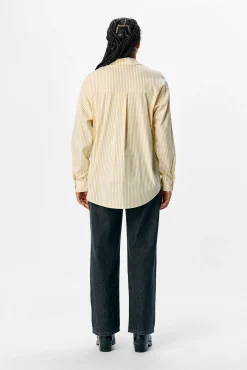 Camisa riscas larga