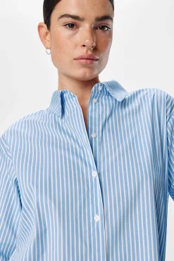 Camisa riscas larga