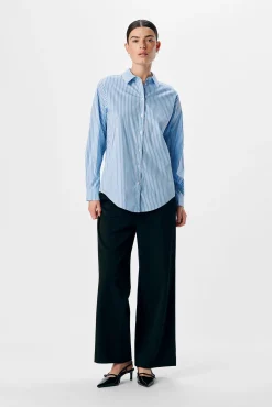 Camisa riscas larga
