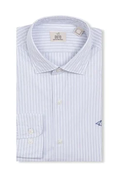 Camisa riscas popelina