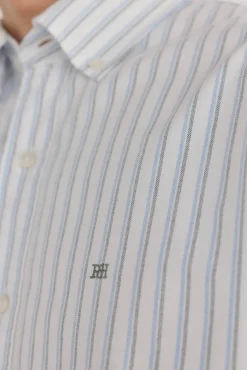 Camisa às riscas iconic oxford