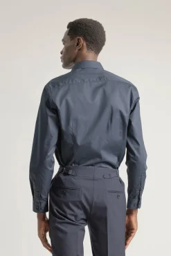 Camisa social de popeline de regular fit