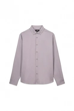 Camisa social estruturada bicolor