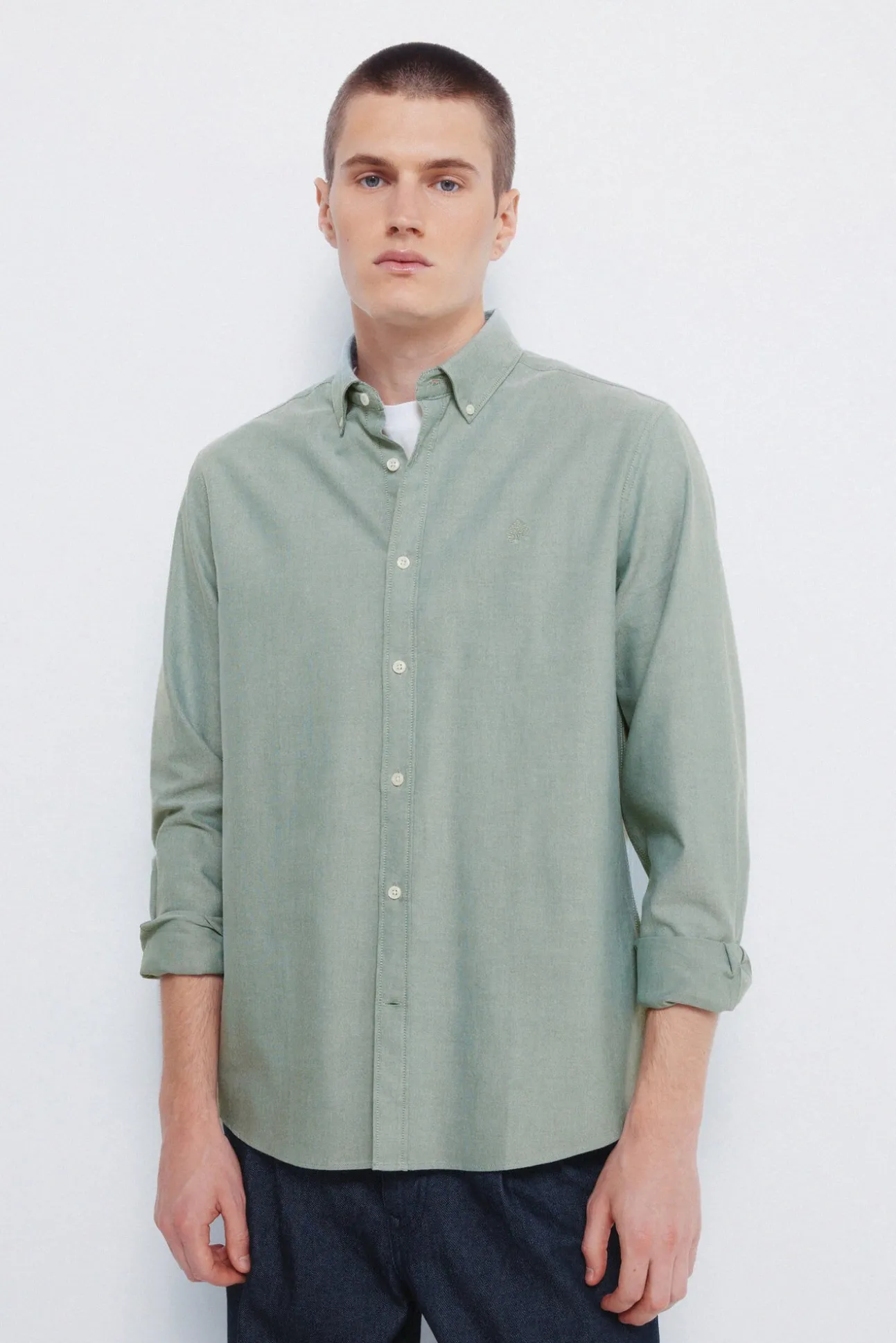 Camisa Tencel Oxford