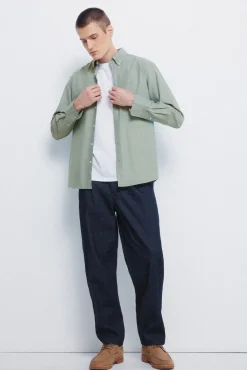 Camisa Tencel Oxford
