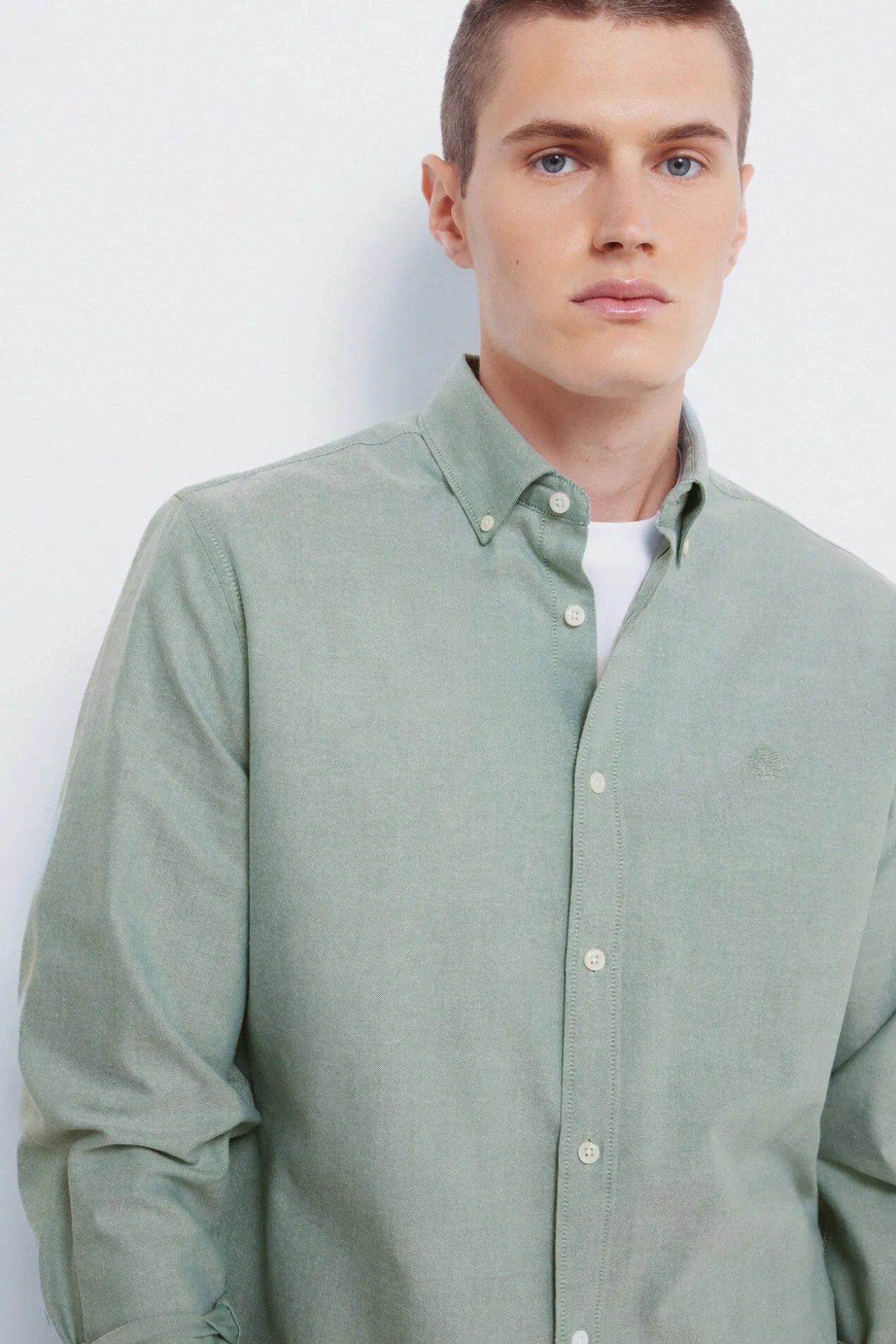 Camisa Tencel Oxford