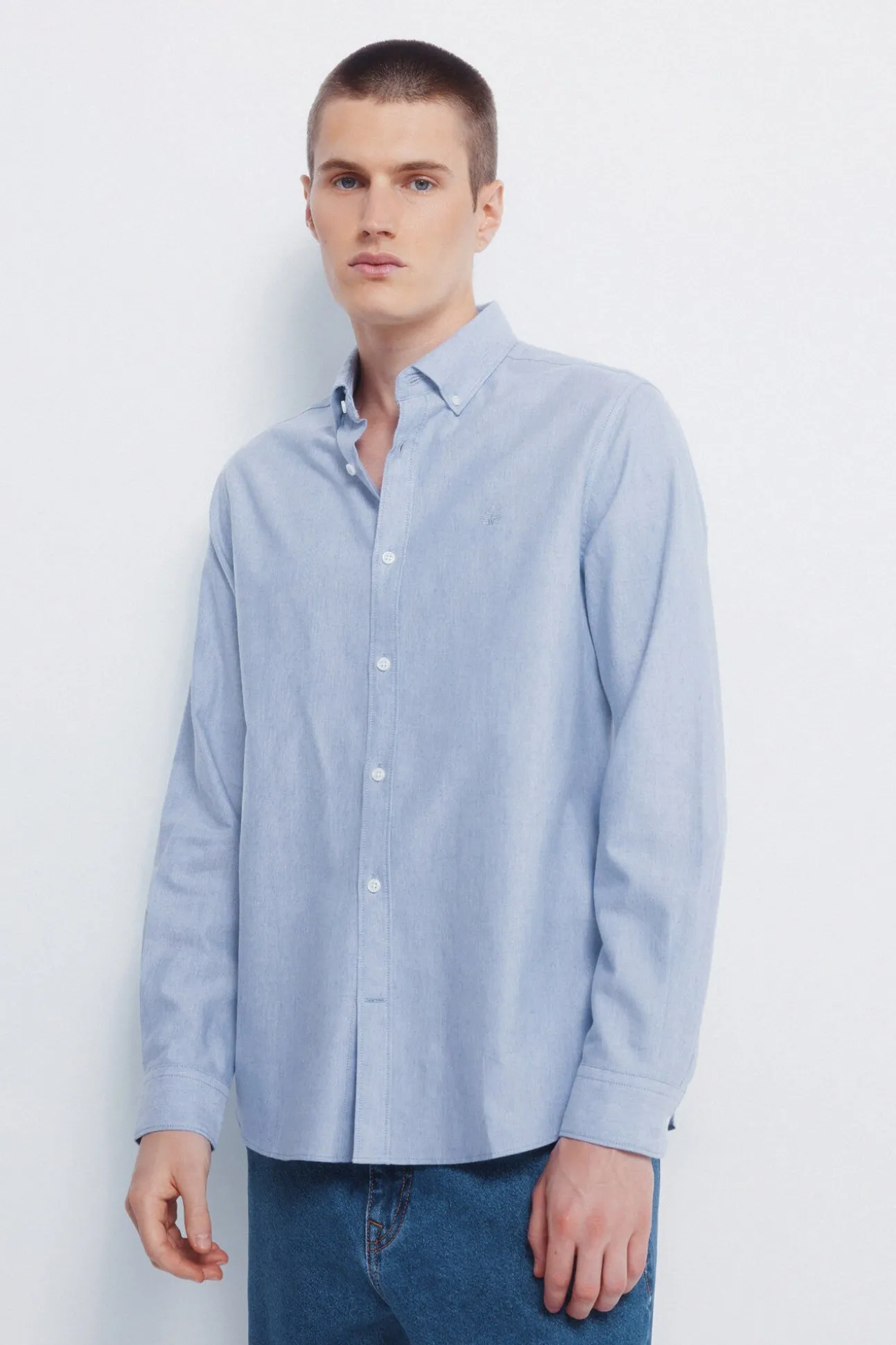 Camisa Tencel Oxford