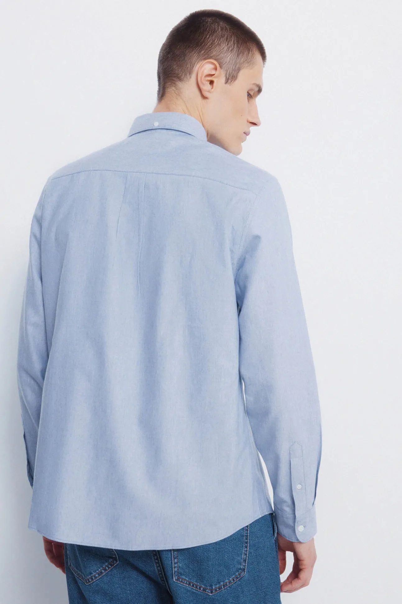 Camisa Tencel Oxford