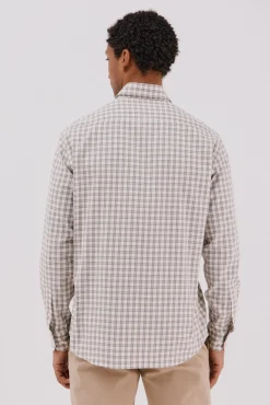 Camisa twill xadrez