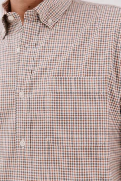 Camisa twill xadrez