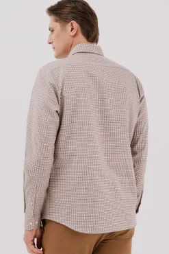 Camisa twill xadrez