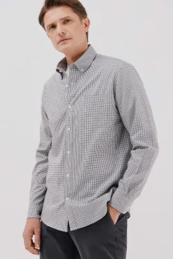 Camisa twill xadrez